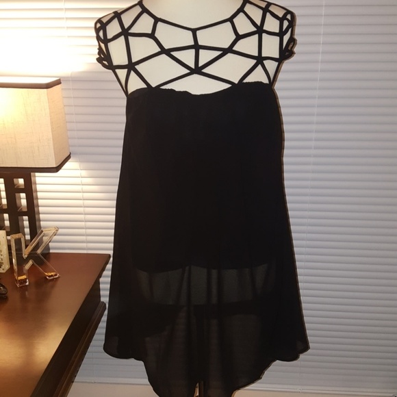 KEEPSAKE the Label Tops - Keepsake the Label Spider web design Top NWT